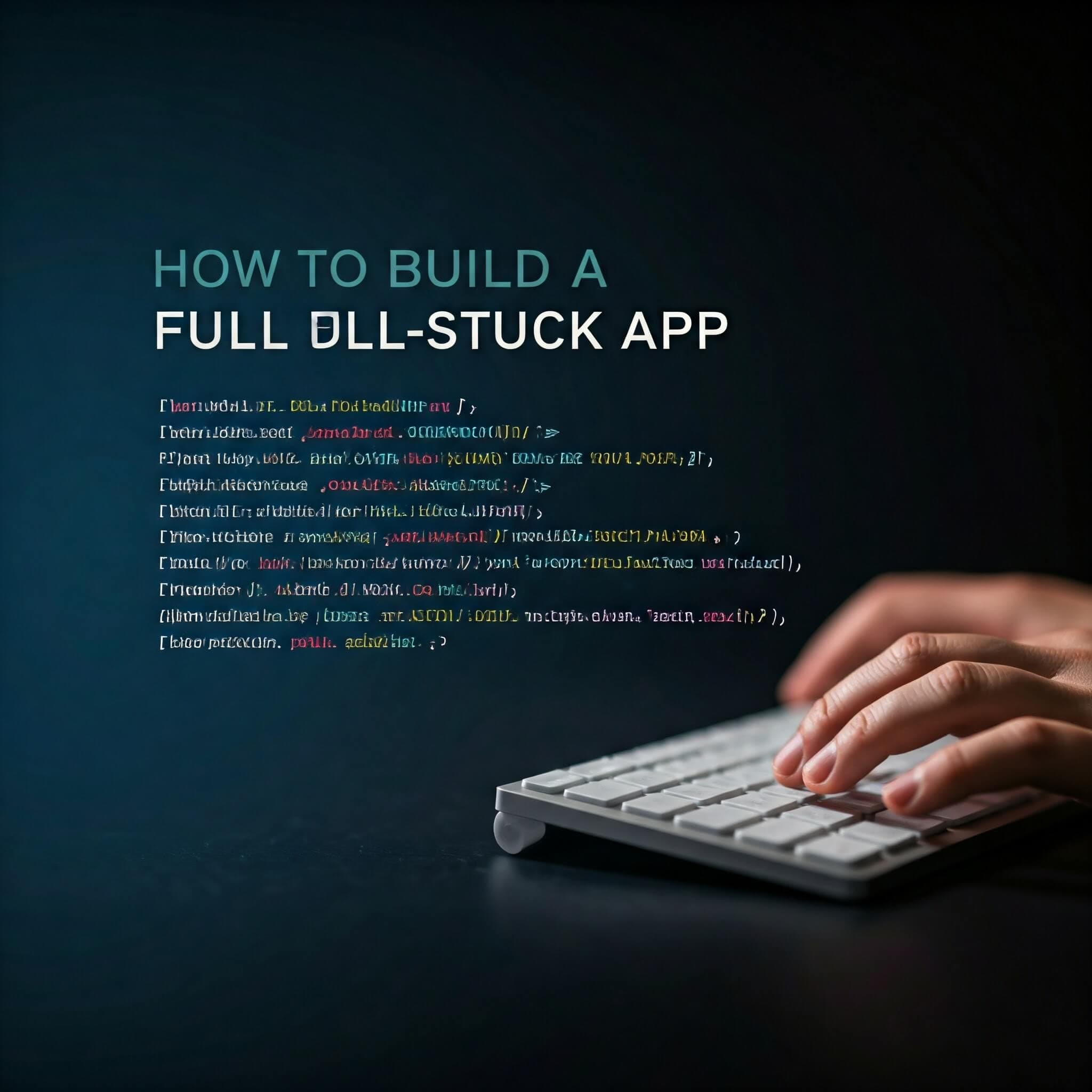 How to Build a Full-Stack App